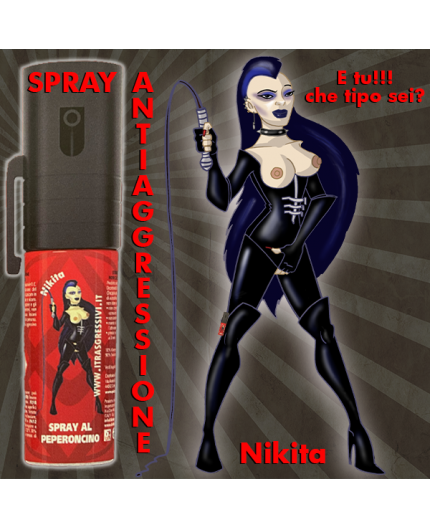 LEGITTIMA DIFESA SPRAY ANTIAGGRESSIONE - Nikita LEGITTIMA DIFESA SPRAY ANTIAGGRESSIONE - Nikita