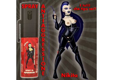 LEGITTIMA DIFESA SPRAY ANTIAGGRESSIONE - Nikita