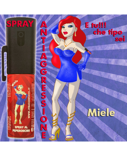LEGITTIMA DIFESA SPRAY ANTIAGGRESSIONE - Miele LEGITTIMA DIFESA SPRAY ANTIAGGRESSIONE - Miele