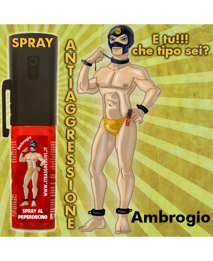 LEGITTIMA DIFESA SPRAY ANTIAGGRESSIONE - Ambroggio