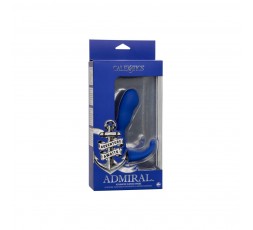 Sexy Shop Online I Trasgressivi - Stimolatore Prostatico Vibrante - Admiral Advanced Curved Probe Blue - California Exotics