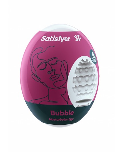 sexy shop online i trasgressivi Masturbatore Design - Bubble - Masturbation Egg - Satisfyer