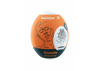 Masturbatore Design - Crunchy Masturbation Egg - Satisfyer