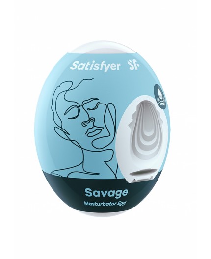 Masturbatore Design - Egg Savage - Satisfyer