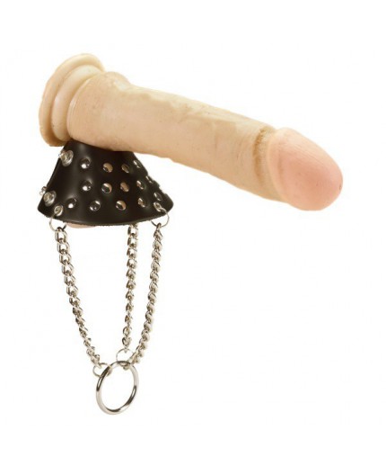 Sexy Shop Online I Trasgressivi Ballstretcher Paracadute Liscio Con Borchie - Rimba