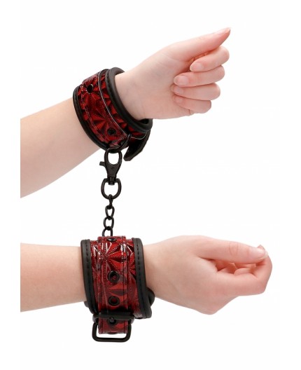 Sexy Shop Online I Trasgressivi - Costrittivo - Luxury Hand Cuffs Burgundy