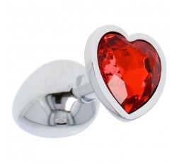 Sexy shop online i trasgressivi Plug heart red small