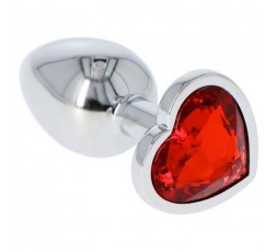 Sexy shop online i trasgressivi Plug heart red small