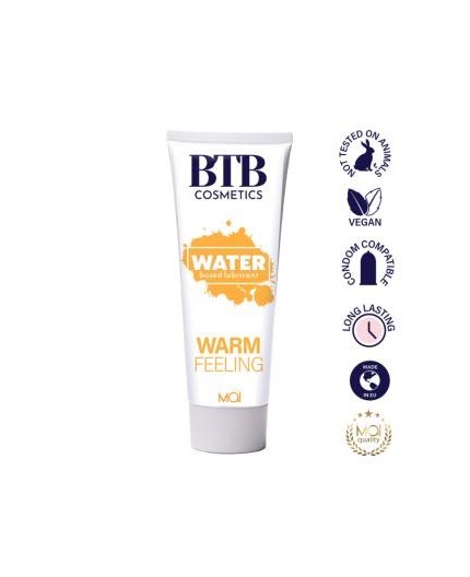 BTB Cosmetics - Lubrificante Base Acqua Effetto Riscaldante - sexy shop itrasgressivi  - shop on line