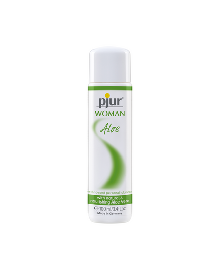 Piur - Woman Aloe - Gel lubrificante e da massaggio a base d'acqua con Aloe Vera - 3 fl oz / 100 ml