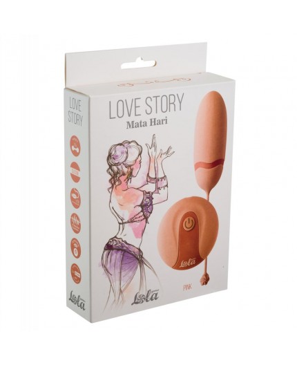 Lola Games - Ovulo Vibrante Mata Hari - Rosa - sexy shop itrasgressivi  -shop on line