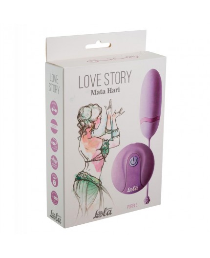 Lola Games - Ovulo Vibrante Mata Hari - Viola - sexy shop itrasgressivi  - shop on line