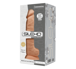 Sexy Shop Online I Trasgressivi - Fallo Realistico Dildo - Premium Silicone Dildo Flesh Mod.1 10" - Silexd