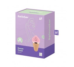 Sexy Shop Online I Trasgressivi - Stimolatore Clitoride - Satisfyer layons Sweet Treat (pink/brown) - Satisfyer