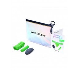 LOVE TO LOVE - SECRET PANTY 2 - PANTY VIBRATOR WITH REMOTE CONTROL - GREEN-sexyshop-itrasgressivi-shoponline