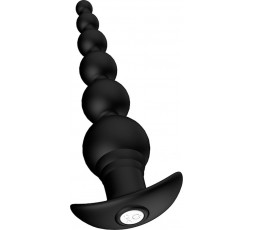 
Vibratore anale in silicone con palline flessibili ricaricabile con telecomando remote graduated beads 21 cm