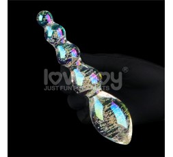 GLOW IN THE DARK GLASS DILDO - sexyshop-i trasgressivi