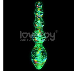 GLOW IN THE DARK GLASS DILDO - sexyshop-i trasgressivi
