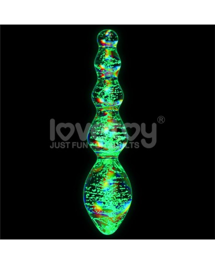 GLOW IN THE DARK GLASS DILDO - sexyshop-i trasgressivi GLOW IN THE DARK GLASS DILDO - sexyshop-i trasgressivi