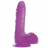 Sexy Shop Online I Trasgressivi - Fallo Realistico Dildo - Fire Passion 8" Jelly Viola Real Rapture - Toyz4Lovers