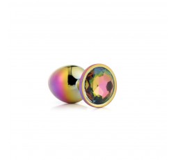 GLEAMING LOVE MULTICOLOUR PLUG SMALL - sexyshop-itrasgressivi.it-shoponline