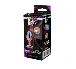 GLEAMING LOVE MULTICOLOUR PLUG SMALL - sexyshop-itrasgressivi.it-shoponline
