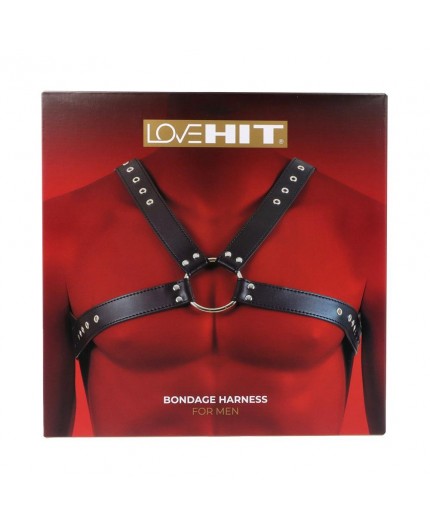 Love Hit by Virgite - Pettorale da Uomo Mod.3 - Nero - sexyshop -shoponline - itrasgressivi Love Hit by Virgite - Pettorale da Uomo Mod.3 - Nero - sexyshop -shoponline - itrasgressivi