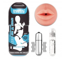 Masturbatore Sexy Mouth Vibro - sexy shop i trasgressivi - shop on line