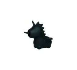 Unihorn Wild Spirit - stimolatore clitorideo a forma di unicorno ricaricabile (nero)