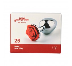 METAL ANAL PLUG SIZE S  - sexyshop - itrasgressivi -shoponline