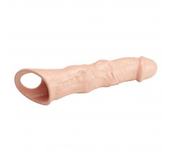 Extension Penis Sleeve 11" Color carne