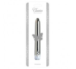 Sexy Shop Online I Trasgressivi - Vibratore Classico - Vibratore Classic Silver Medium - Toyz4Lovers