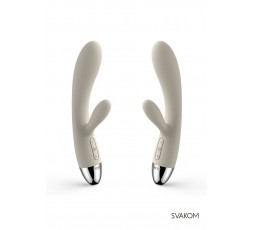 Sexy Shop Online I Trasgressivi - Vibratore Rabbit - Design Silicone Khaki Alice - Svakom