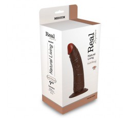 Sexy Shop Online I Trasgressivi - Fallo Realistico Dildo Vibrante - Earth Flavour 7" Brown Real Rapture - Toyz4Lovers