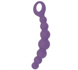 Catena Anale Caterpill Ass Viola Silicone - Toyz4Lovers