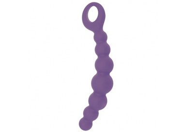 Catena Anale Caterpill Ass Viola Silicone - Toyz4Lovers