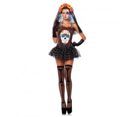 Sexy Shop Online I Trasgressivi - Halloween Donna - Costume da Sugar Skull Bustier - Leg Avenue