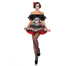 Sexy Shop Online I Trasgressivi - Halloween Donna - Day Of The Dead Doll - Leg Avenue