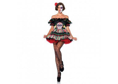 Halloween Donna - Day Of The Dead Doll - Leg Avenue