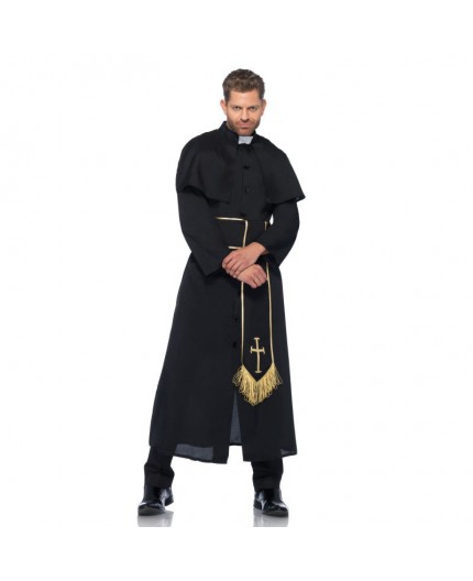 Sexy Shop Online I Trasgressivi - Carnevale Uomo - Costume Da Prete - Leg Avenue Sexy Shop Online I Trasgressivi - Carnevale Uomo - Costume Da Prete - Leg Avenue