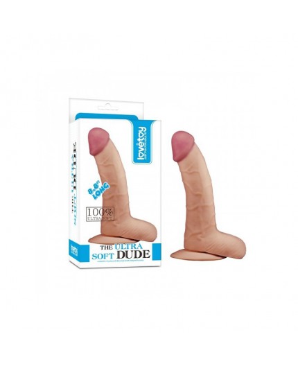 Sexy Shop Online I Trasgressivi - Fallo Realistico Dildo - The Ultra Soft Dude 8.8" Flesh - LoveToy