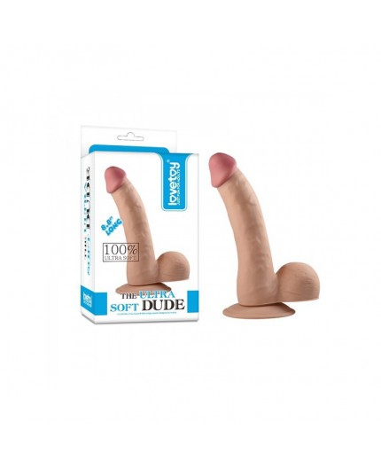 Sexy Shop Online I Trasgressivi - Fallo Realistico Dildo - The Ultra Soft Dude 8.8" Flesh - LoveToy