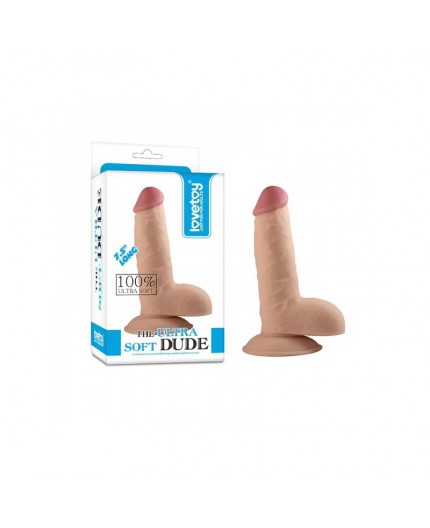 Sexy Shop Online I Trasgressivi - Fallo Realistico Dildo - The Ultra Soft Dude 7.5" Flesh - LoveToy