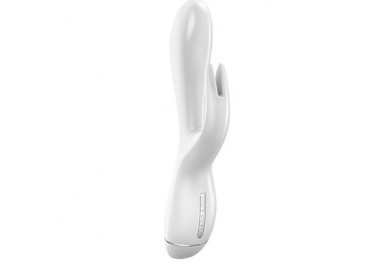 Vibratore Rabbit - Design K3 Bianco - Ovo