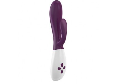 Vibratore Rabbit - Design K2 Blackberry - Ovo Vibratore Rabbit - Design K2 Blackberry - Ovo