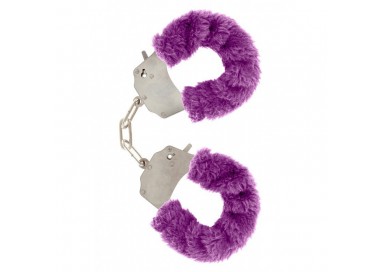 Costrittivo - Manette Con Pelliccia Viola - Toy Joy