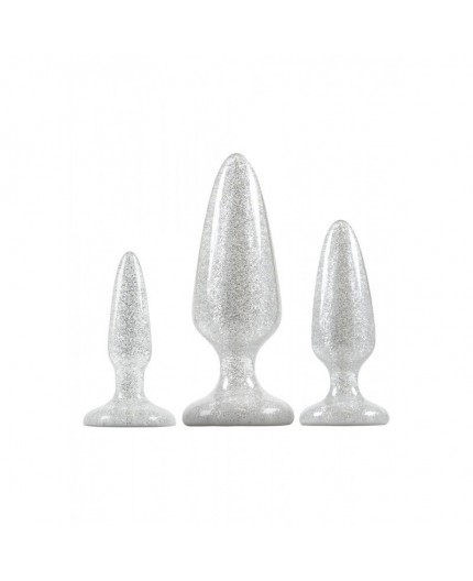 Sexy Shop Online I Trasgressivi - Kit e Set - 3 Plug Anali Trainer Starlight Gems – NS Novelties