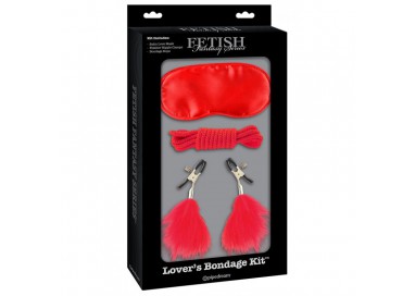 Kit BDSM - Kit Lover's Bondage Rosso - Pipedream