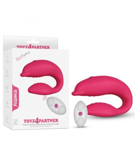 Sexy Shop Online I Trasgressivi - Sex Toy Coppia Design - Vibratore Toyz 4 Partner Ricaricabile - LoveToy