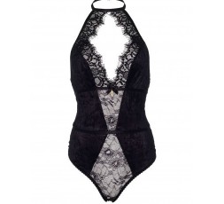 Sexy Shop Online I Trasgressivi - Sexy Lingerie - Body Nero Con Pizzo Velvet & Eyelash Lace Teddy – Leg Avenue